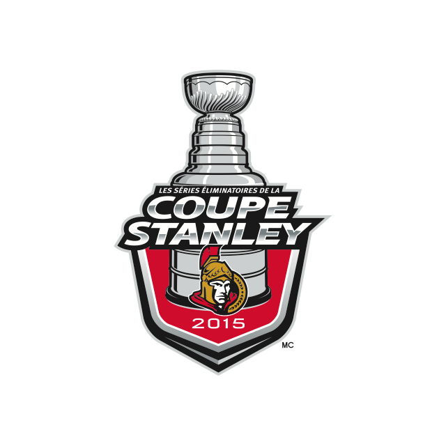 Ottawa Senators 2015 Event Logo fabric transfer
